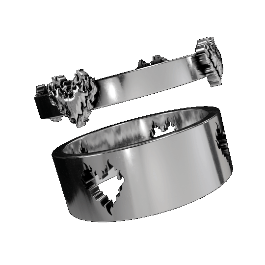 Forever Lovers Ring Set - Fashion Jewelry by Yordy.