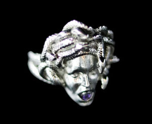 Silver Medusa Ring - Fashion Jewelry by Yordy.