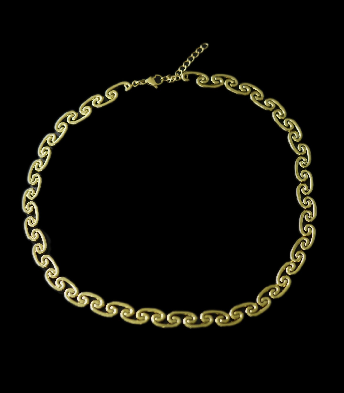 Futura Gold Necklace - Fashion Jewelry by Yordy.