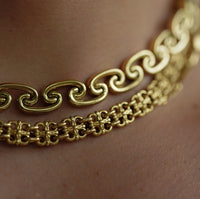 Futura Gold Necklace - Fashion Jewelry by Yordy.