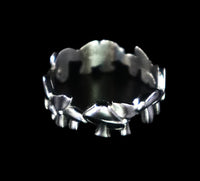 Silver Mushroom Ring - Fashion Jewelry by Yordy.