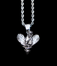 Load image into Gallery viewer, Silver Wings of Love Pendant - Fashion Jewelry by Yordy.