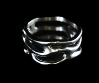 Silver Twirls Ring - Fashion Jewelry by Yordy.