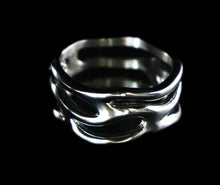Load image into Gallery viewer, Silver Twirls Ring - Fashion Jewelry by Yordy.