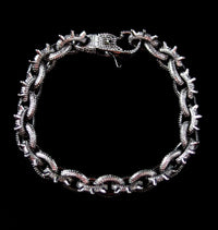 Silver Spikes Bracelet - Fashion Jewelry by Yordy.