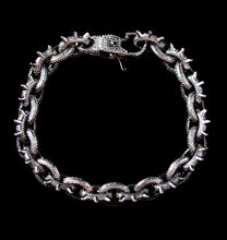 Load image into Gallery viewer, Silver Spikes Bracelet - Fashion Jewelry by Yordy.