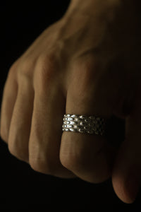 Silver Bubbles Ring - Fashion Jewelry by Yordy.
