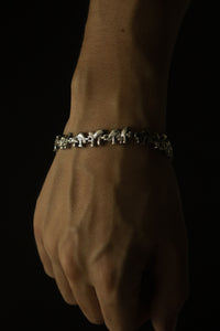 Silver Mushroom Bracelet - Fashion Jewelry by Yordy.