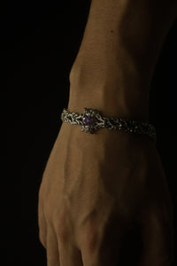 Purple Burning Jewel Bracelet - Fashion Jewelry by Yordy.
