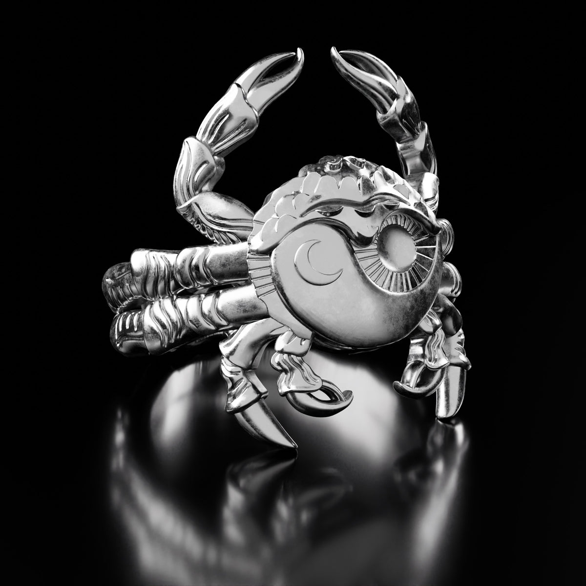 Cancer Rashi Ring Cancer Ring – Fashion Jewelry by Yordy.