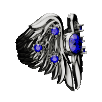 Azure Seraph Ring