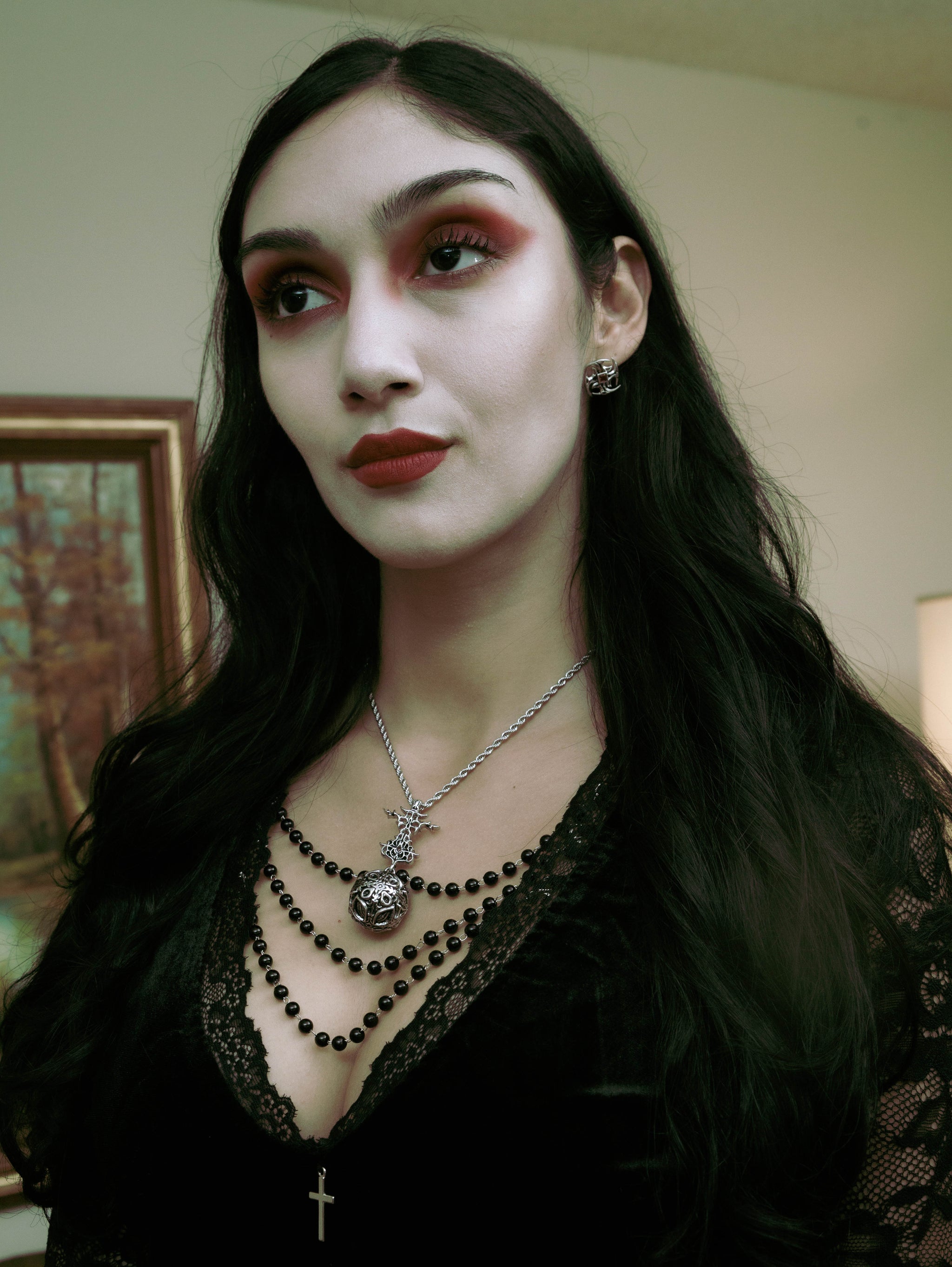Night-spire Earrings