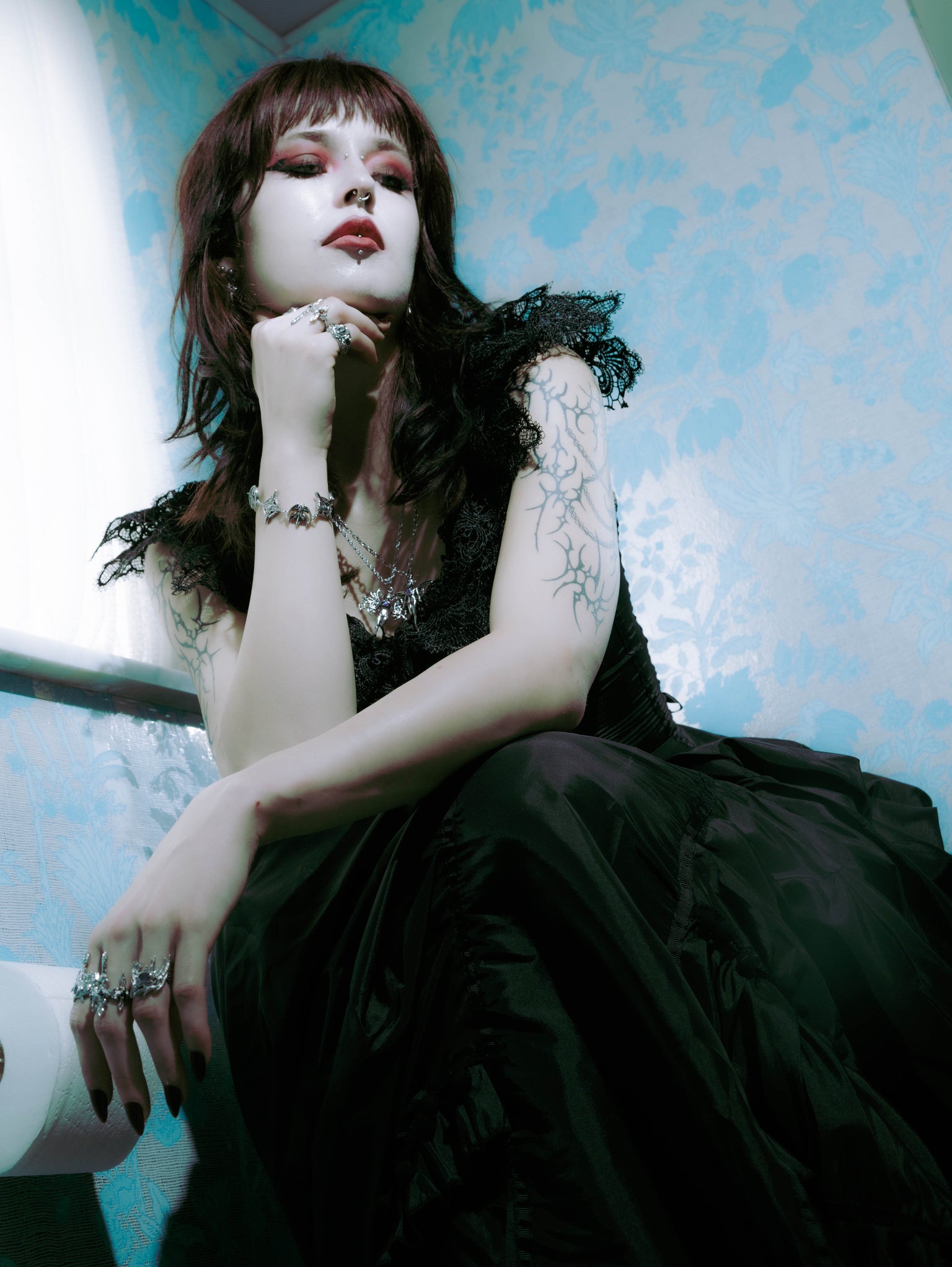 Geminae Noctis - Set - Fashion Jewelry by Yordy.