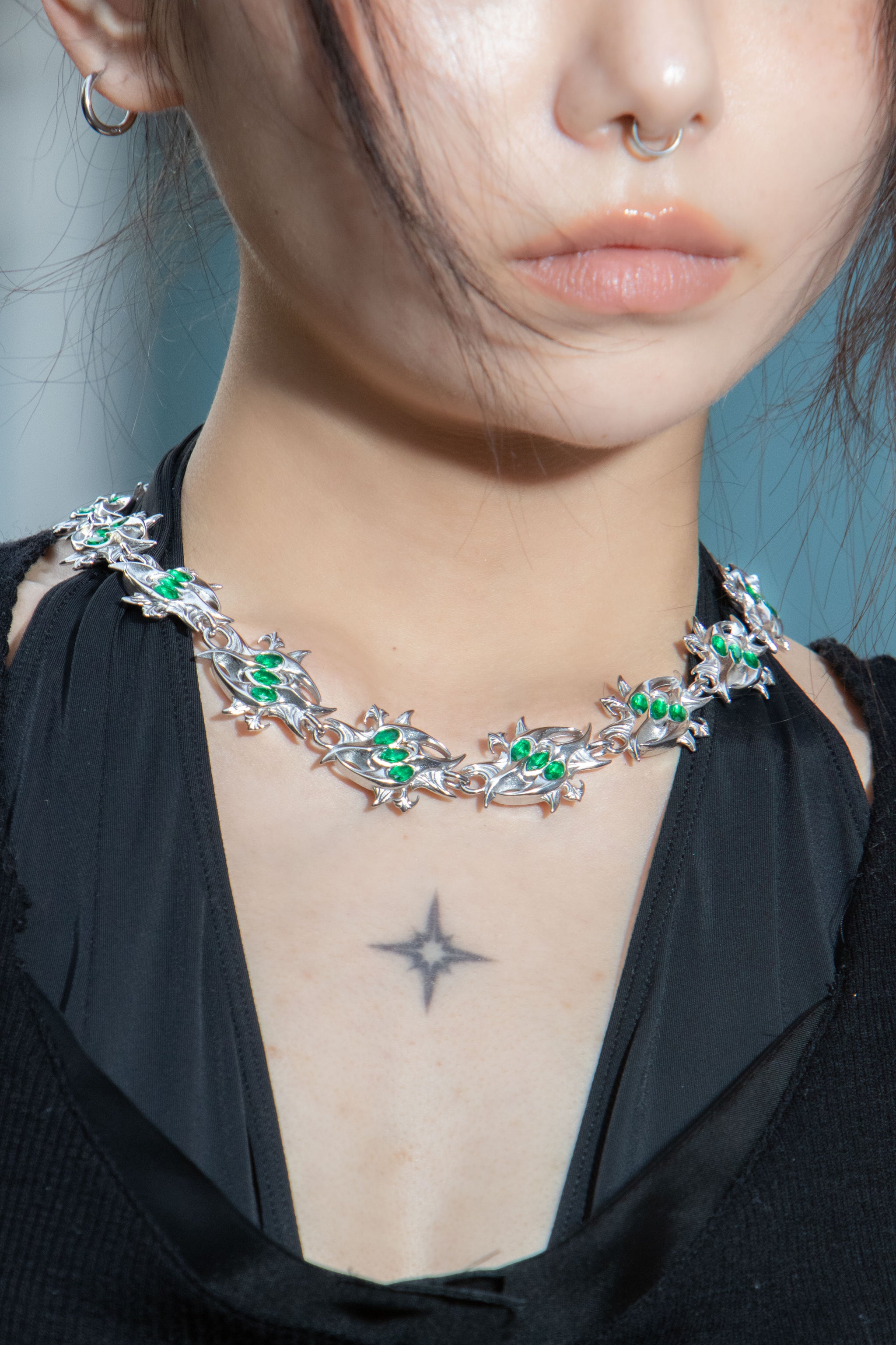 Noctiflora Necklace - Fashion Jewelry by Yordy.