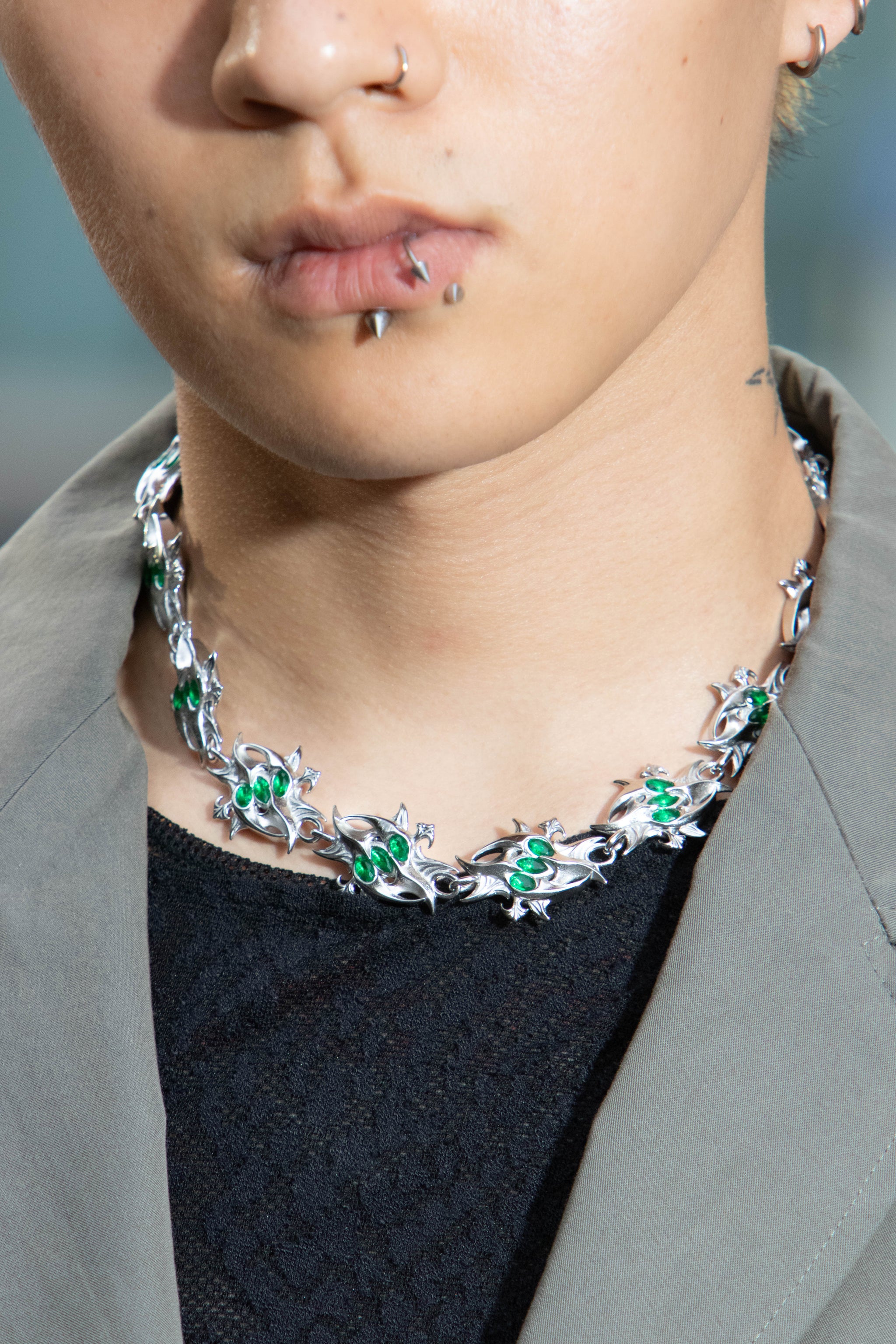 Noctiflora Necklace - Fashion Jewelry by Yordy.
