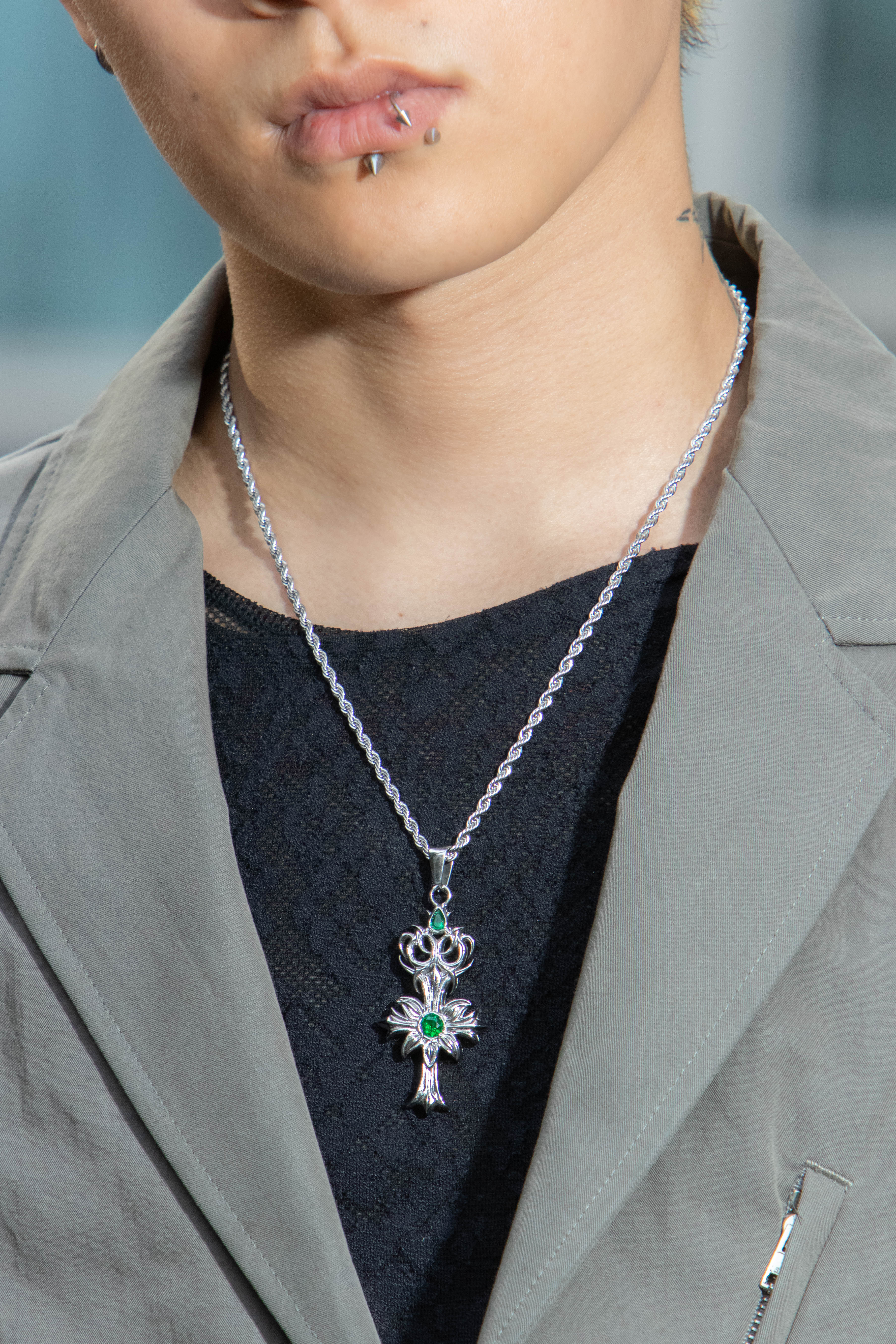 Verdant Sakura Necklace – YORDY | Luxury Fashion Jewelry