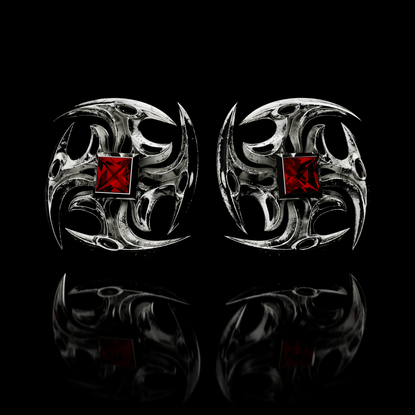 Night-spire Earrings