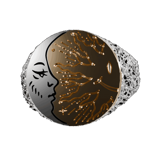 Silver Lovers of the Sky Ring - Fashion Jewelry by Yordy.