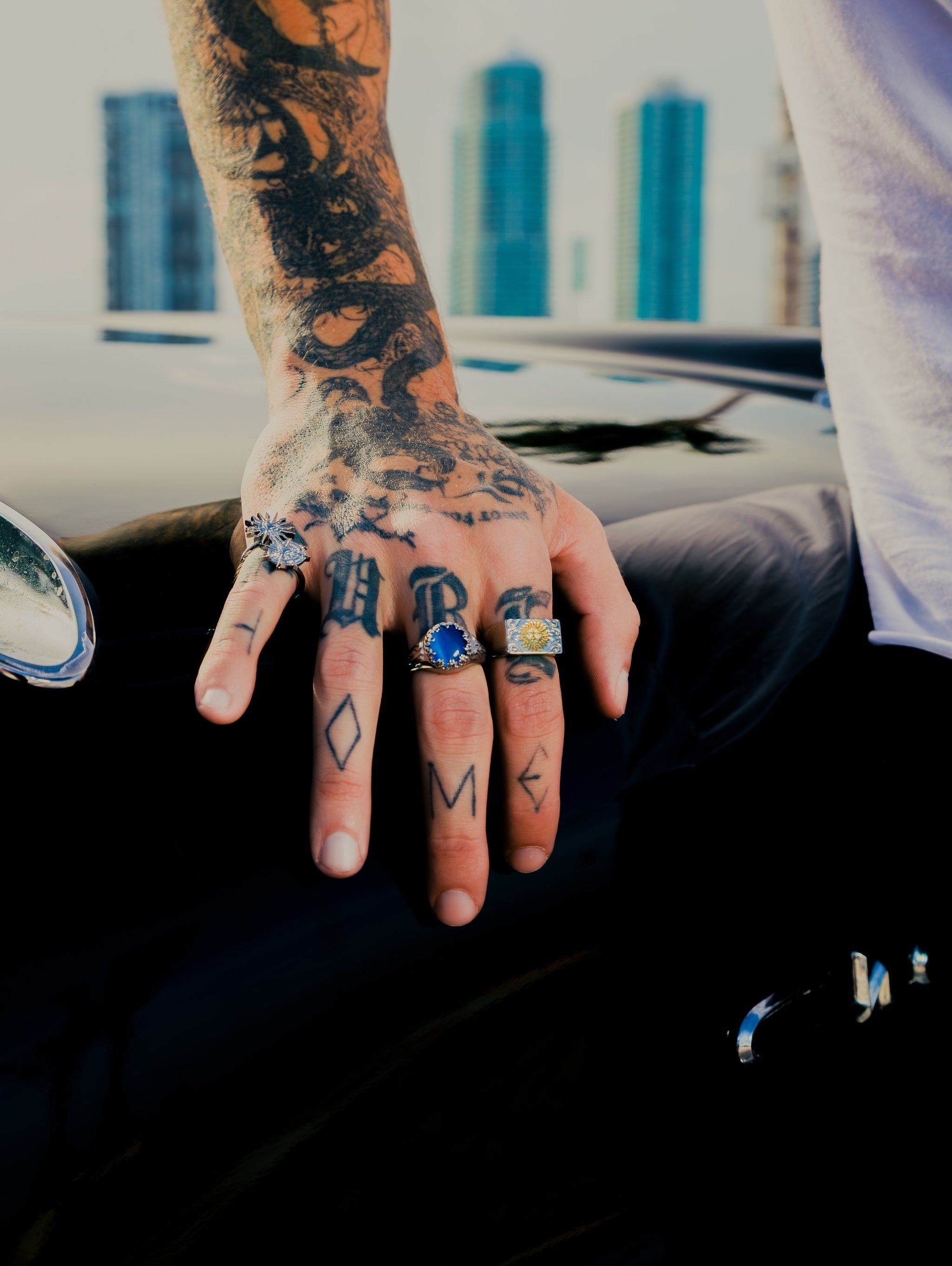 Ombré Azul Ring