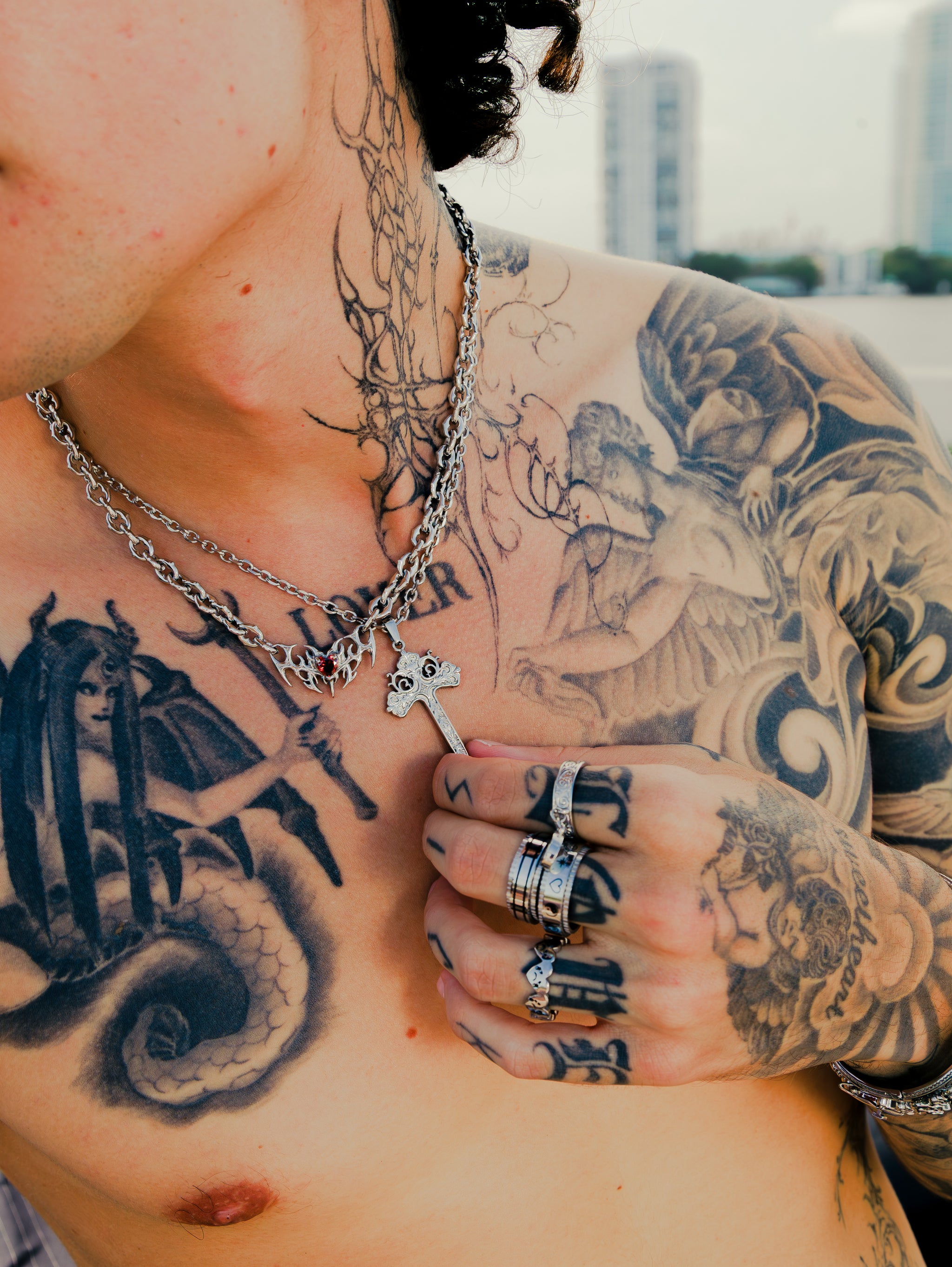 Sun-flare Sigil Necklace - Fashion Jewelry by Yordy.