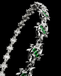 Noctiflora Necklace - Fashion Jewelry by Yordy.