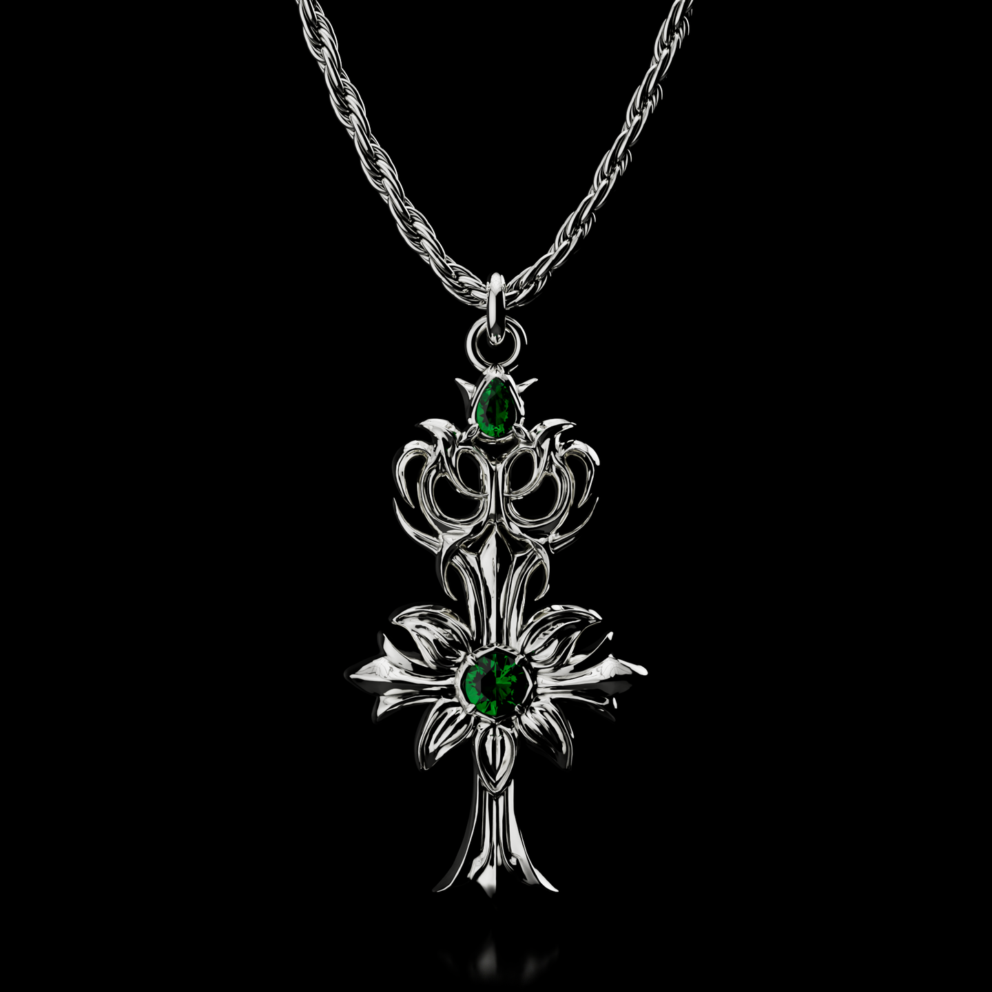 Verdant Sakura Necklace