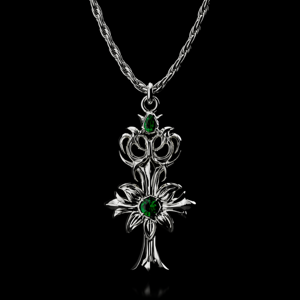 Verdant Sakura Necklace – YORDY | Luxury Fashion Jewelry