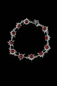 Scarlet Halo Bracelet - Fashion Jewelry by Yordy.