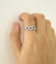 Load image into Gallery viewer, Lavender Swirls Ring - Fashion Jewelry by Yordy.