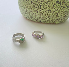 Load image into Gallery viewer, Lavender Swirls Ring - Fashion Jewelry by Yordy.