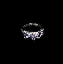 Load image into Gallery viewer, Lavender Swirls Ring - Fashion Jewelry by Yordy.
