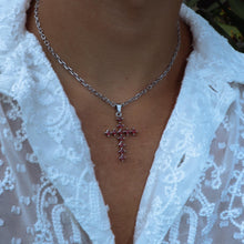 Load image into Gallery viewer, CZ Stones Cross Necklace - Fashion Jewelry by Yordy.