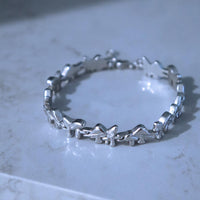 Silver Mushroom Bracelet - Fashion Jewelry by Yordy.