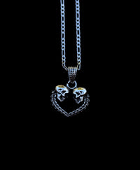 Silver Forbidden Love Necklace - Fashion Jewelry by Yordy.