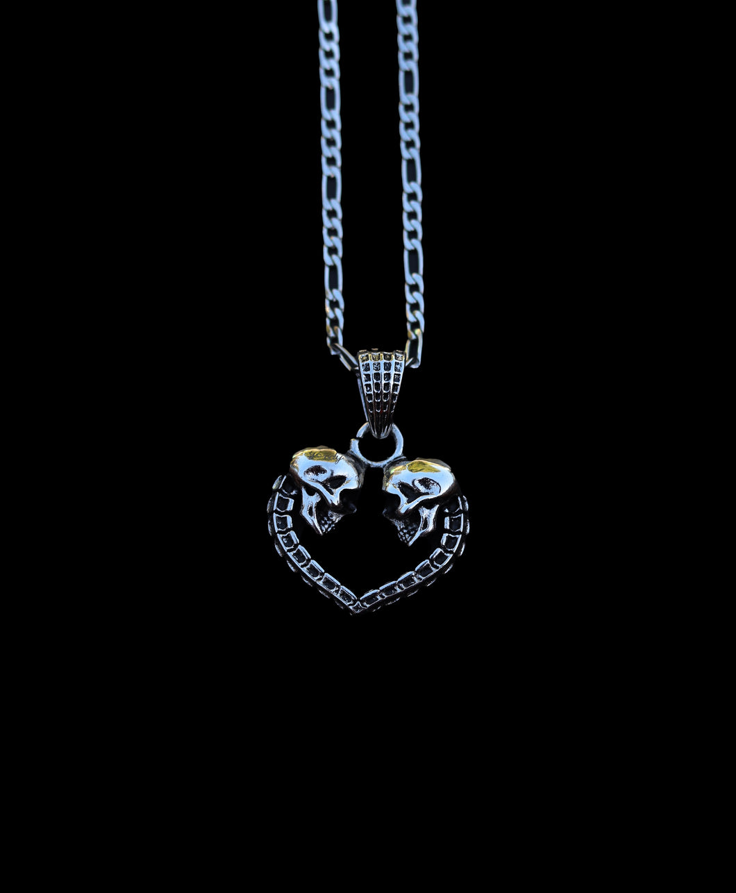Silver Forbidden Love Necklace - Fashion Jewelry by Yordy.