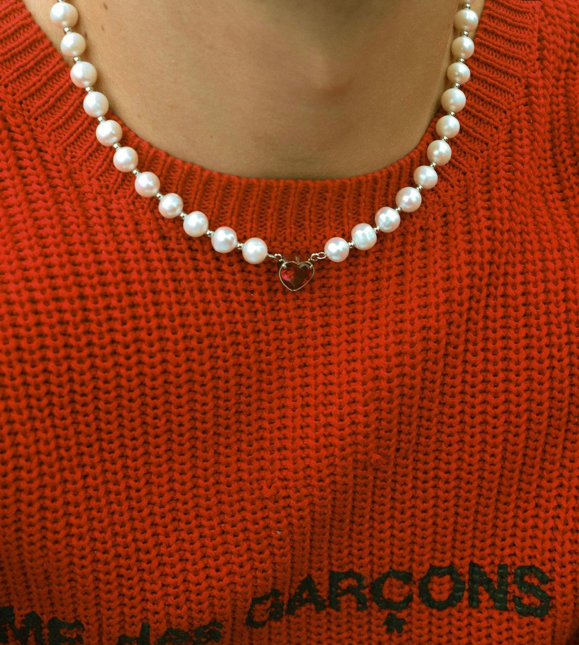 Stone of Love Pearl Necklace - Fashion Jewelry by Yordy.