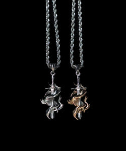 Burning Dagger Pendant - Fashion Jewelry by Yordy.