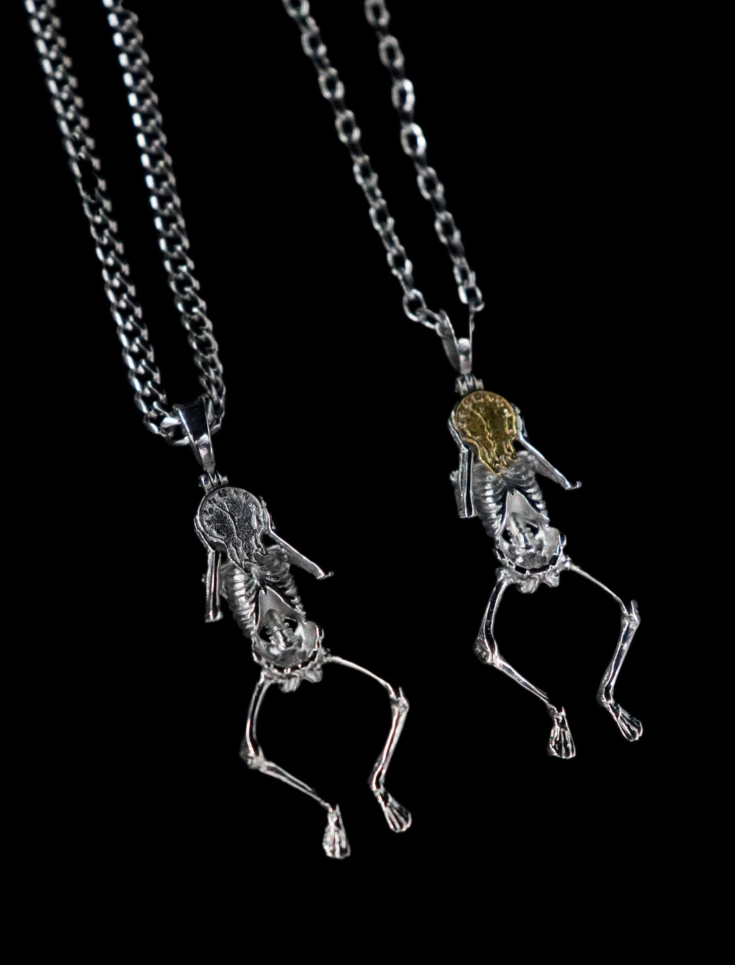 Silver Hour Minds Necklace - Fashion Jewelry by Yordy.