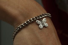 Load image into Gallery viewer, Silver Curb Bracelet 6mm - Fashion Jewelry by Yordy.