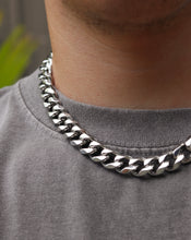 Load image into Gallery viewer, Silver Chain Choker 12mm - Fashion Jewelry by Yordy.