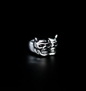 Silver “Twins of Hell” Ring - Fashion Jewelry by Yordy.