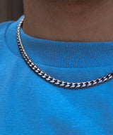 Silver Curb Chain 6mm - Fashion Jewelry by Yordy.