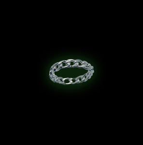 Silver Chain Ring - Fashion Jewelry by Yordy.