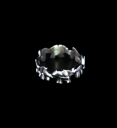 Silver Mushroom Ring - Fashion Jewelry by Yordy.