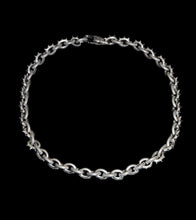 Load image into Gallery viewer, Silver Spikes Necklace - Fashion Jewelry by Yordy.