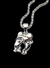 Load image into Gallery viewer, Silver Love is Pain Necklace - Fashion Jewelry by Yordy.