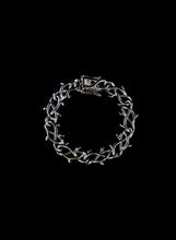 Load image into Gallery viewer, Silver Barbwire Bracelet - Fashion Jewelry by Yordy.