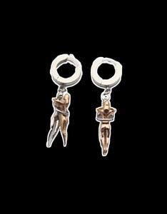 Silver Couples Earrings - Fashion Jewelry by Yordy.