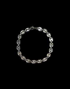 Silver Coffee Bean Bracelet - Fashion Jewelry by Yordy.