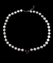 Load image into Gallery viewer, Stone of Love Pearl Necklace - Fashion Jewelry by Yordy.